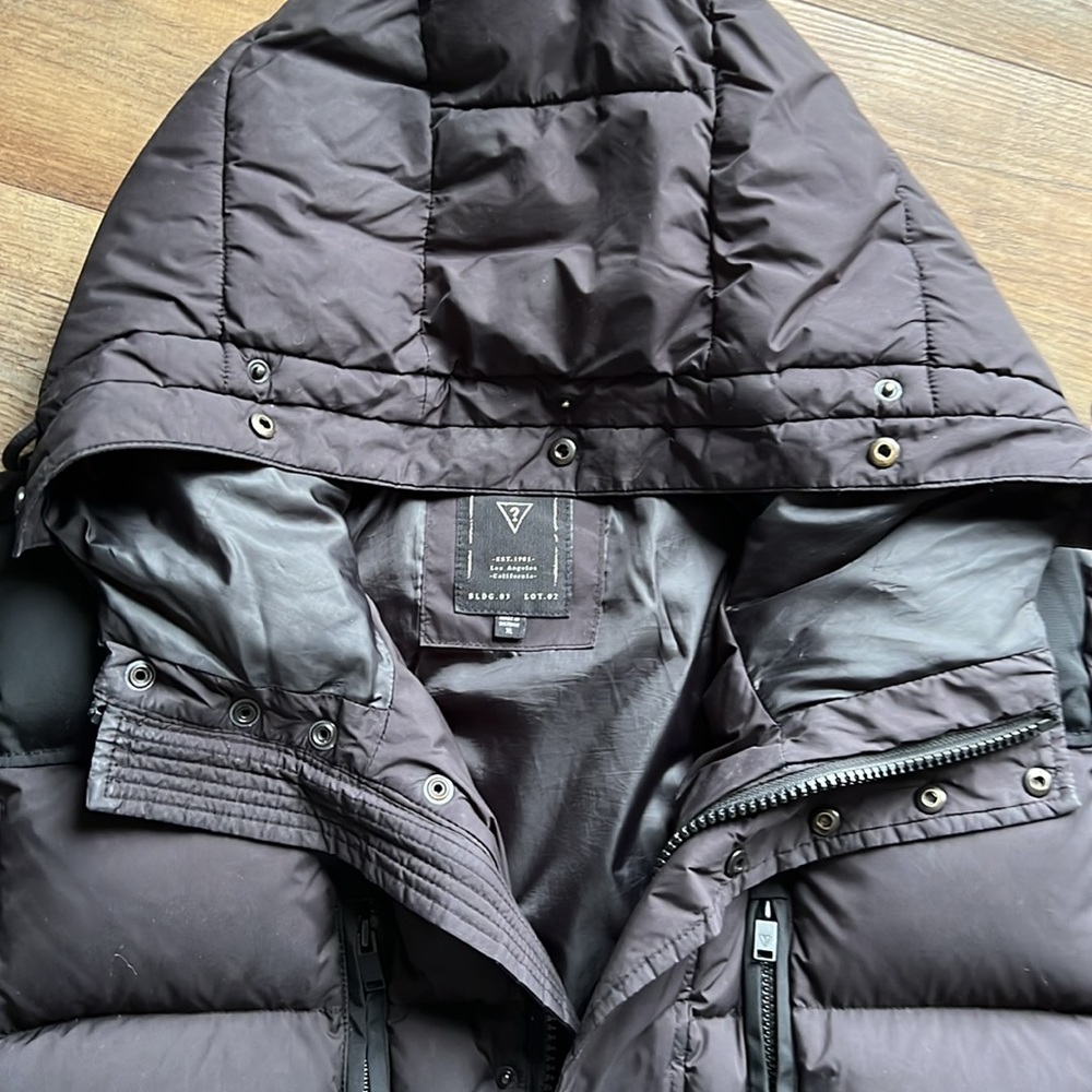 Gently Used Guess Extra Large Bubble Coat - image 2